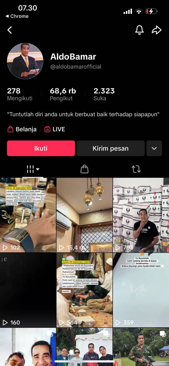 Portfolio TikTok 01